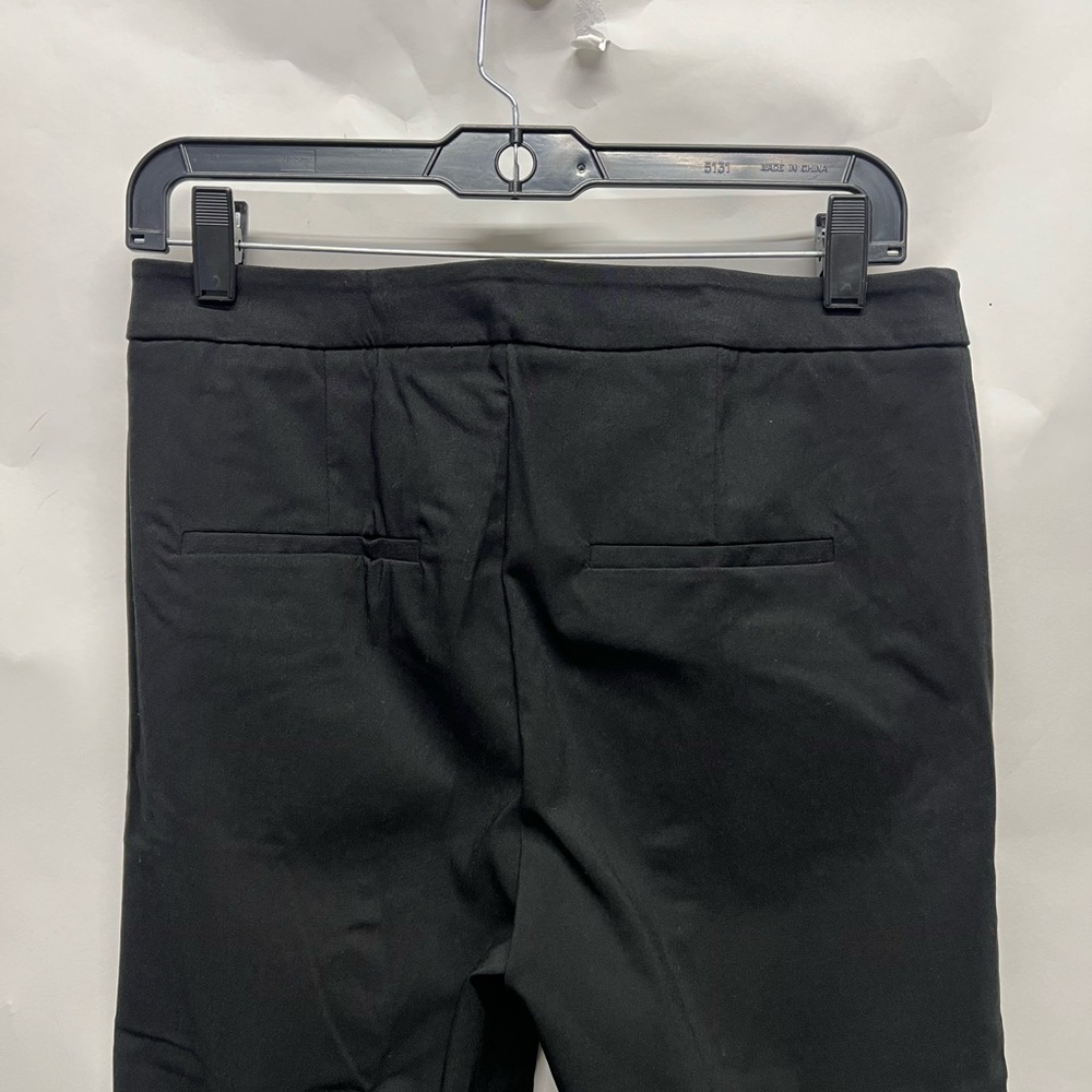 MNG by Mango Black Suit Mid Rise Trouser Pants Size 8 - Picture 4 of 8